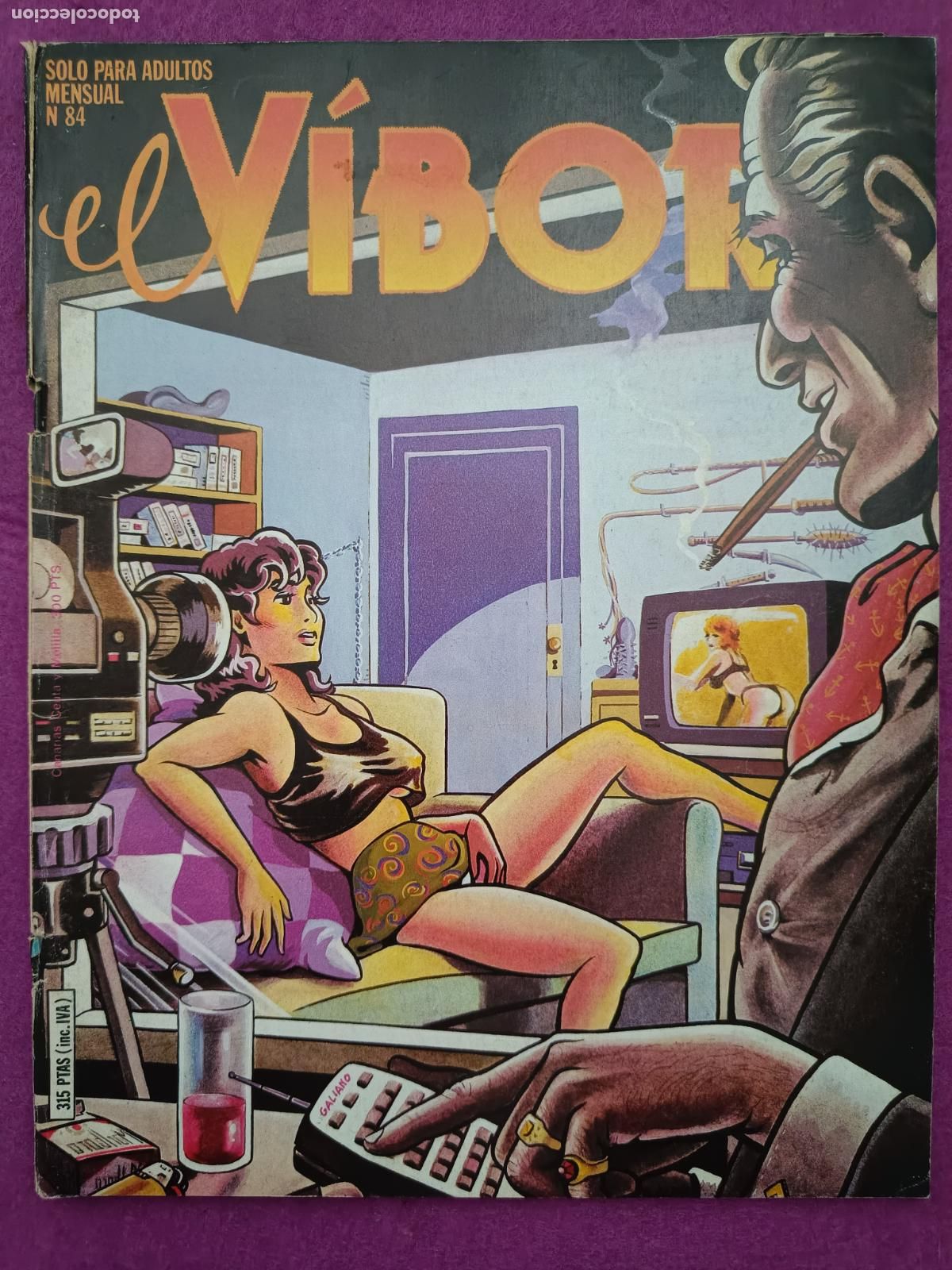 C&oacute;mics: TEBEO EL VIBORA N&ordm;84 COMIX PARA ADULTOS ED. LA CUPULA JN