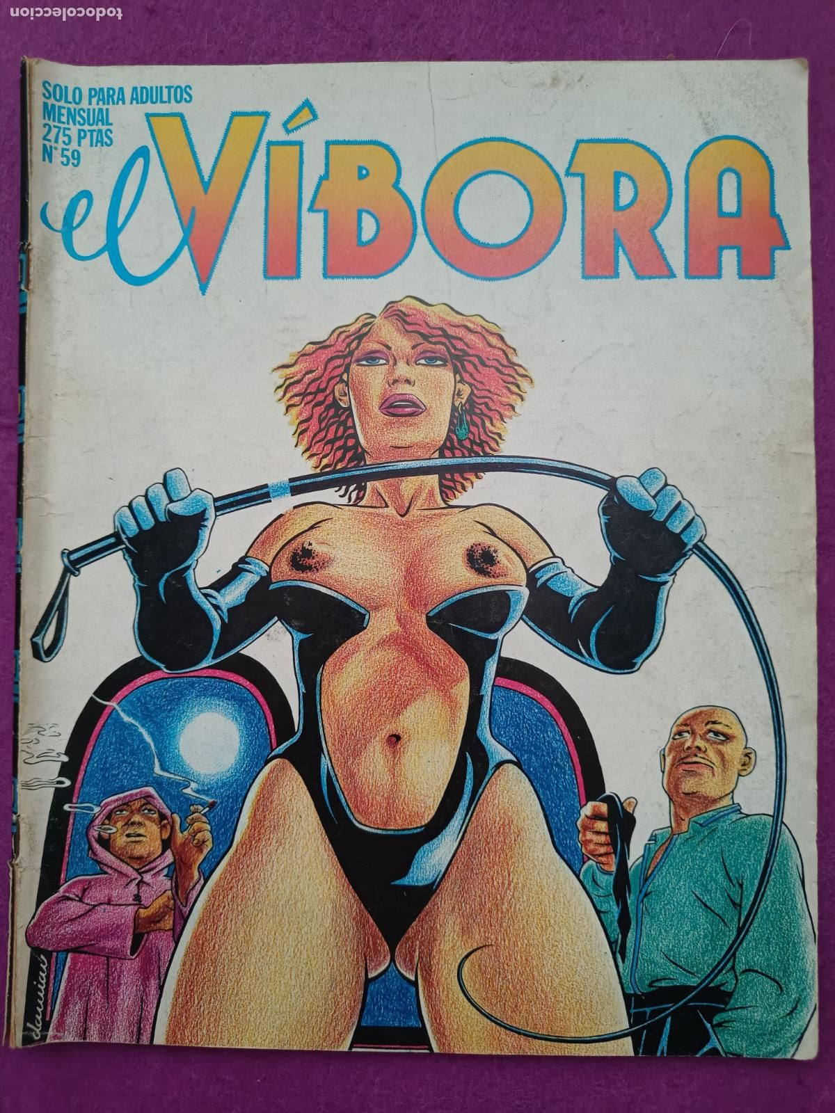 C&oacute;mics: TEBEO EL VIBORA N&ordm;59 COMIX PARA ADULTOS ED. LA CUPULA JN