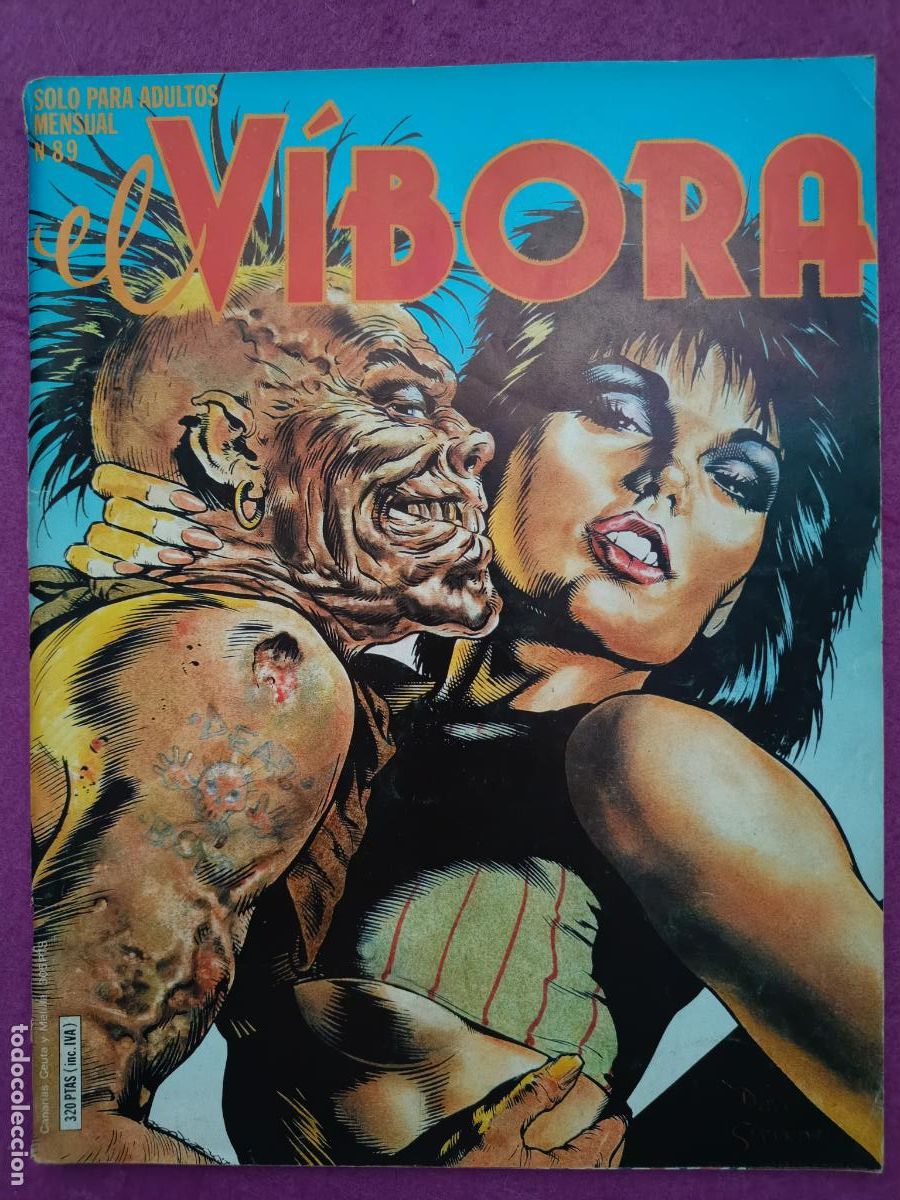 C&oacute;mics: TEBEO EL VIBORA N&ordm;89 COMIX PARA ADULTOS ED. LA CUPULA JN