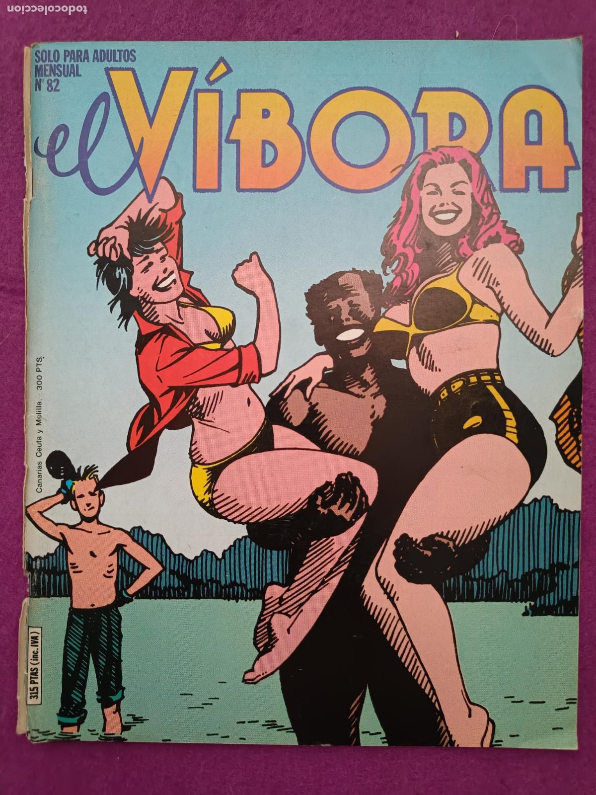 C&oacute;mics: TEBEO EL VIBORA N&ordm;82 COMIX PARA ADULTOS ED. LA CUPULA JN