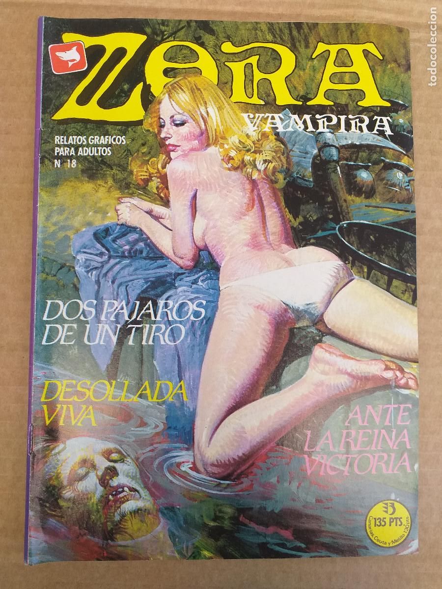 Comics: ZORA LA VAMPIRA - N&ordm; 18 - DOS PAJAROS DE UN TIRO / DESOLLADA VIVA - ZINCO
