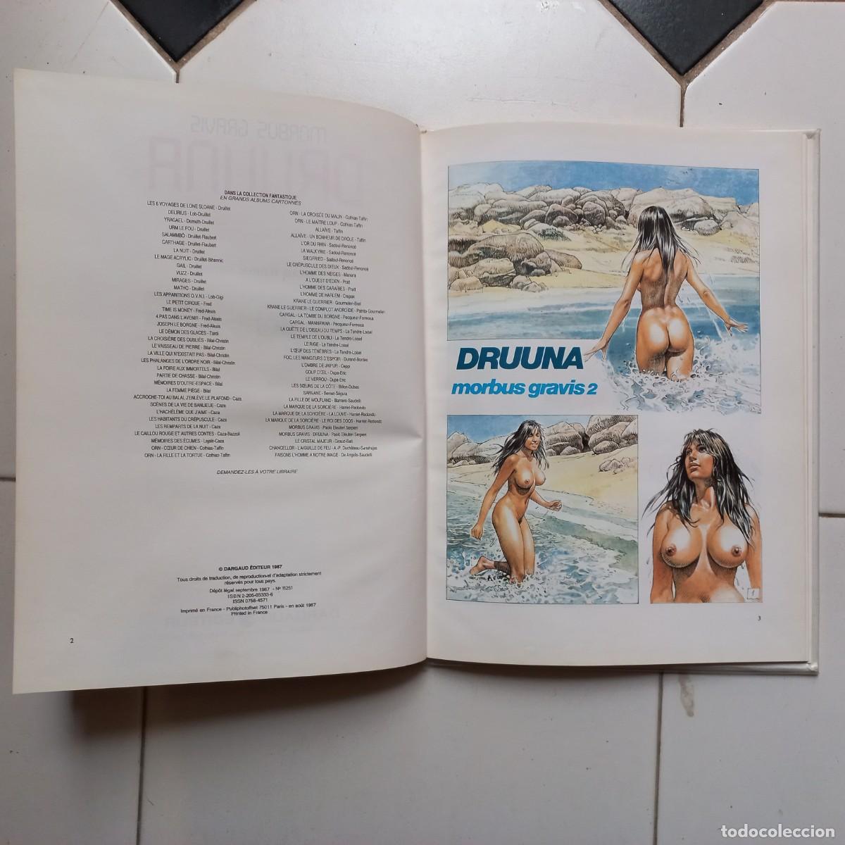 C&oacute;mics: Morbus Gravis 2. Druuna. Serpieri. Dargaud 1987. EO - Foto 7