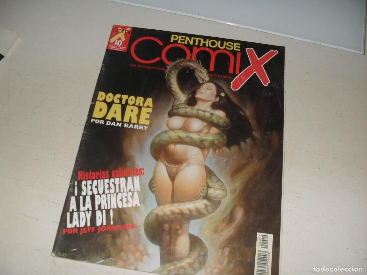 Comics: PENTHOUSE COMIX,N&ordm; 10,CON:SECUESTRAN A LA PRINCESA LADY DI&iexcl;&iexcl;,DE 108,EUROPE STAR,1994
