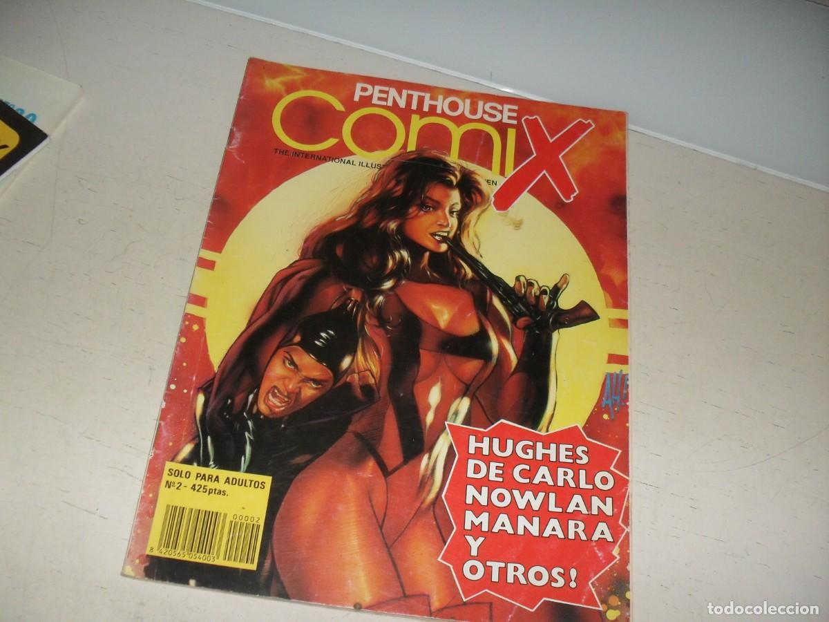 Comics: PENTHOUSE COMIX,N&ordm; 2,PRIMEROS N&ordm;,CON MASCOTAS,DE DAN DE CARLO,DE 108,EUROPE STAR,1994