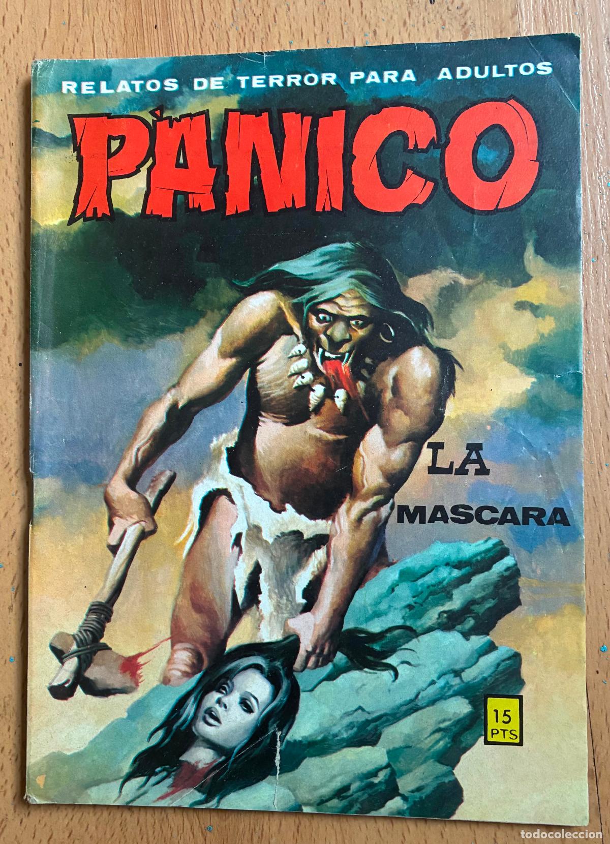 C&oacute;mics: PANICO, COMIC, LA MASCARA, Relatos de terror para adultos