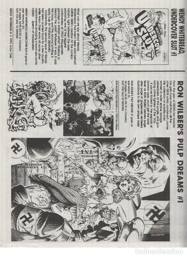 Fumetti: EROS COMIX - March 1990 (New Releases from Eros Comix) - Varios