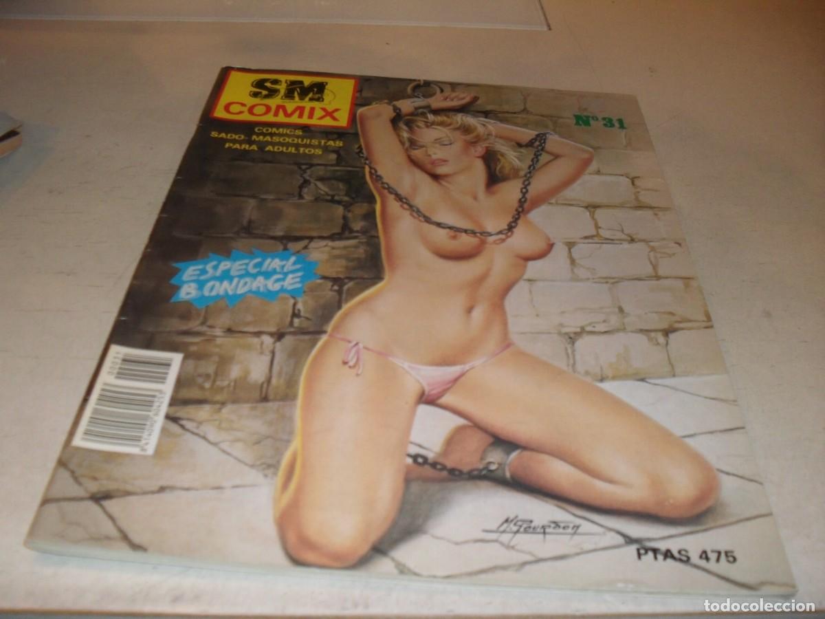 Comics : SM COMIX N&ordm; 31,DE 38,ESPECIAL BONDAGE,SUGERIDO PARA ADULTOS,CARTON,1991
