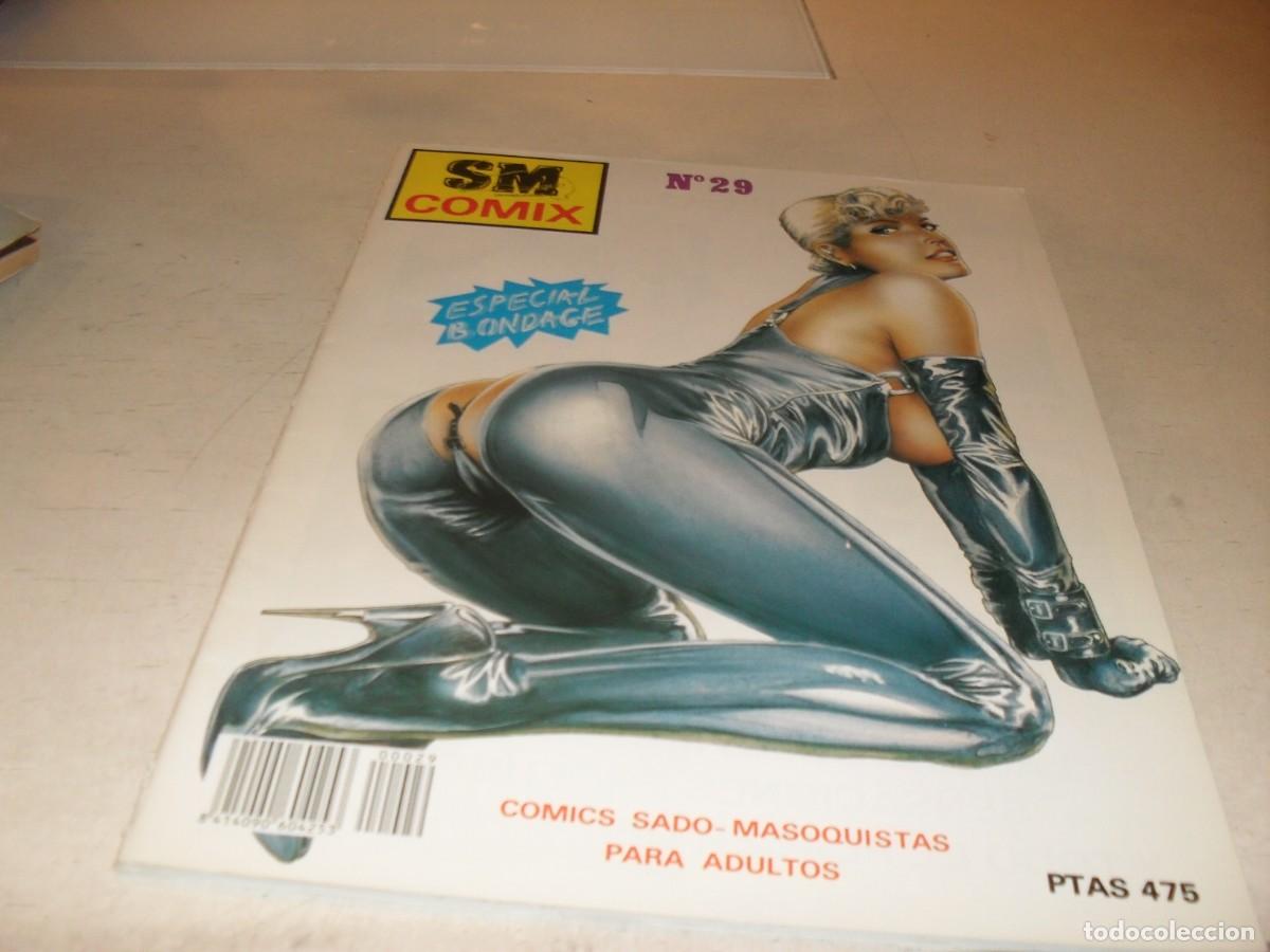 Comics : SM COMIX N&ordm; 29,DE 38,ESPECIAL BONDAGE,SUGERIDO PARA ADULTOS,CARTON,1991