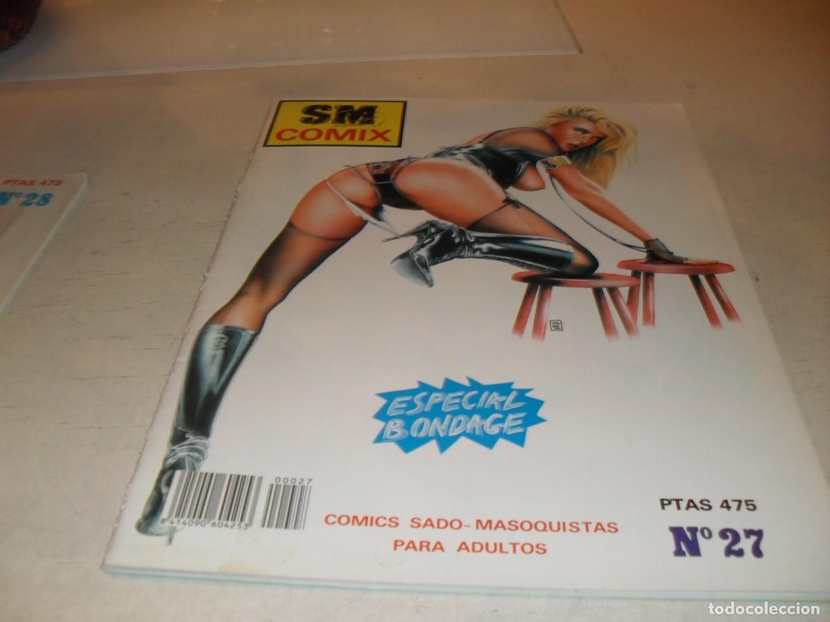 Comics : SM COMIX N&ordm; 27,DE 38,ESPECIAL BONDAGE,SUGERIDO PARA ADULTOS,CARTON,1991