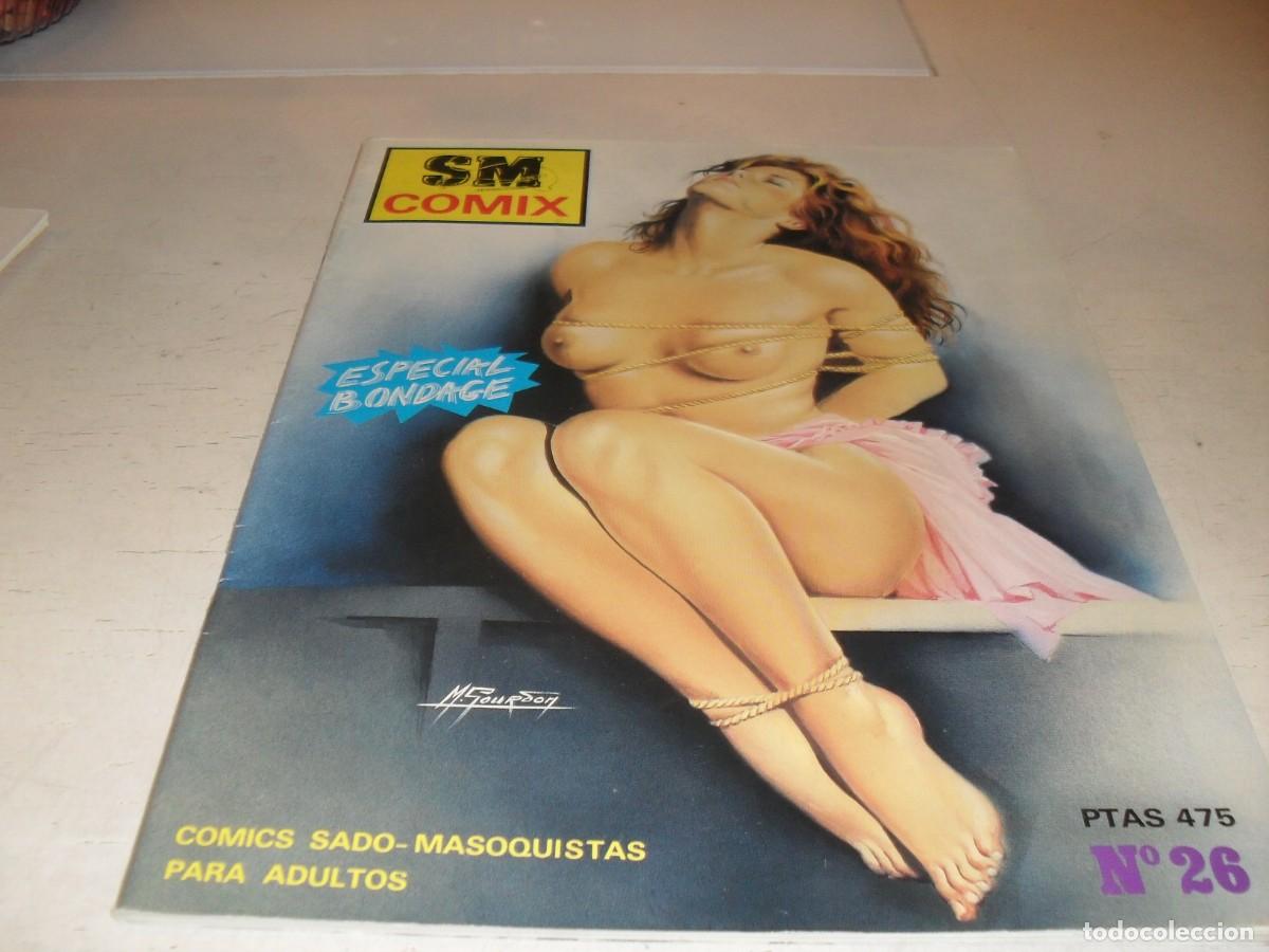 Comics : SM COMIX N&ordm; 26,DE 38,ESPECIAL BONDAGE,SUGERIDO PARA ADULTOS,CARTON,1991