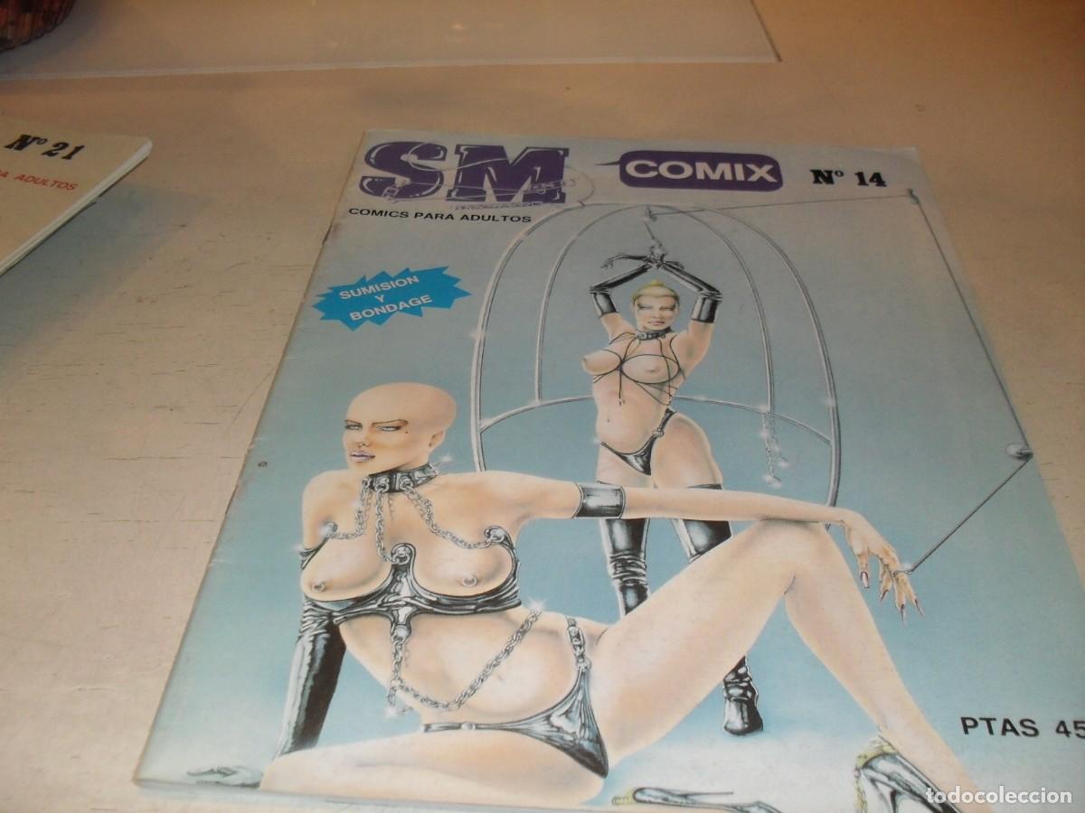 Comics : SM COMIX N&ordm; 14,DE 38,SUMISION Y BONDAGE,SUGERIDO PARA ADULTOS,CARTON,1991