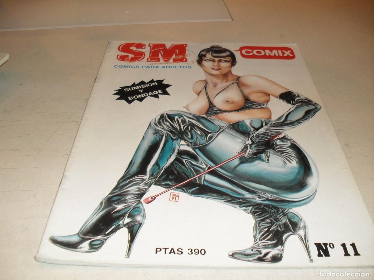 Comics : SM COMIX N&ordm; 11,DE 38,SUMISION Y BONDAGE,SUGERIDO PARA ADULTOS,CARTON,1991