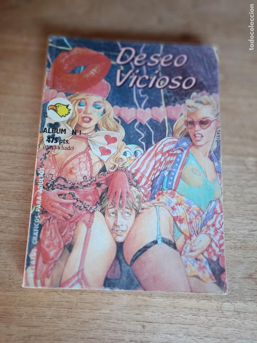 Comics : RETAPADO COMICS. DESEO VICIOSO. RELATOS GRAF. PARA ADULTOS. &Aacute;LBUM NUMERO 1. ED. ASTRI. (3fasc&iacute;culos)