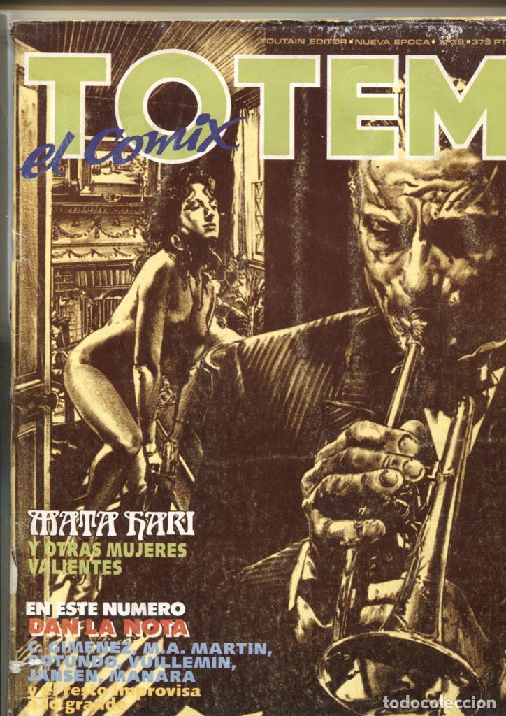 Comics: Totem el comix numero 38: cubierta aviejada - Varios