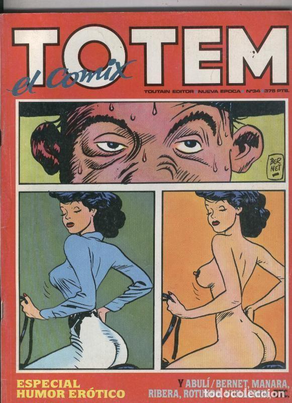 C&oacute;mics: Revista: Totem el comix numero 34 - Varios
