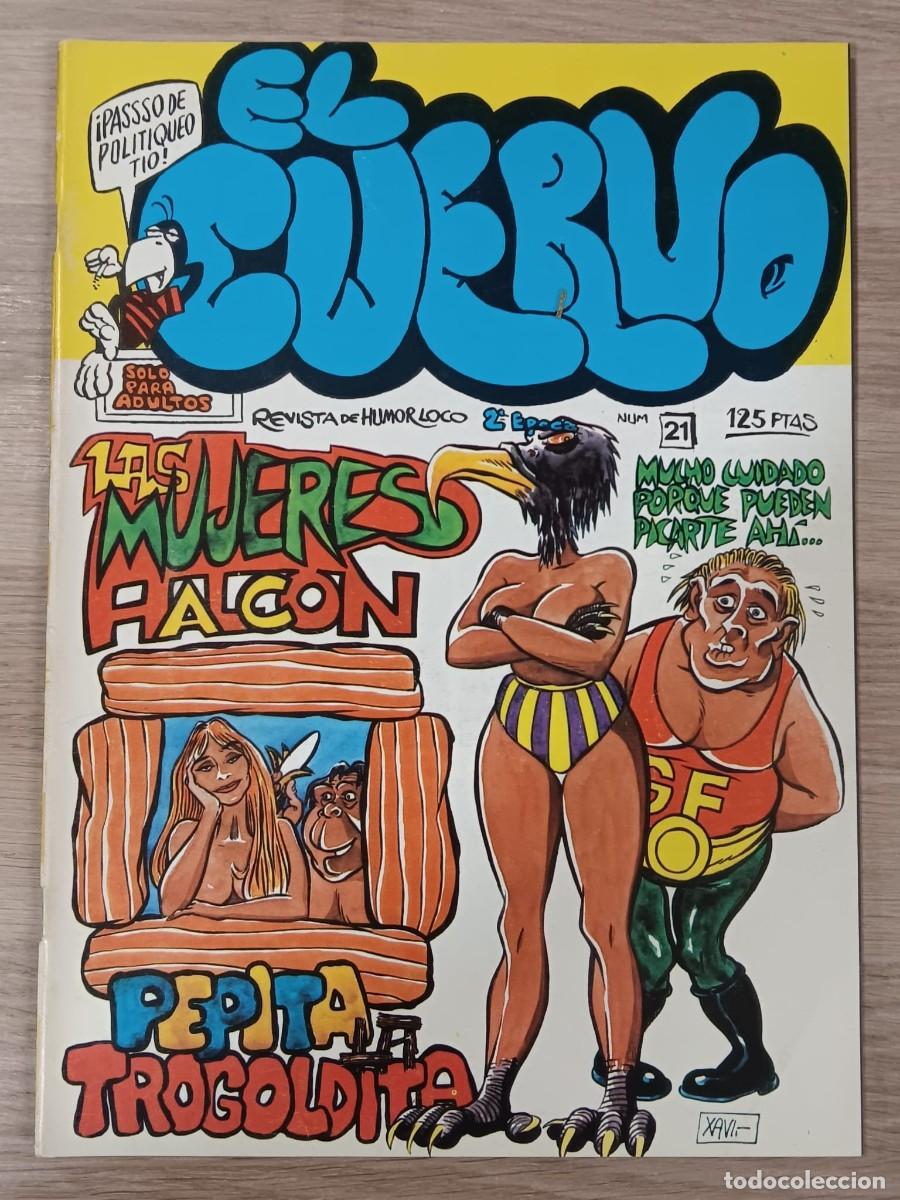 C&oacute;mics: COMIC EROTICO EL CUERVO NUMERO 21