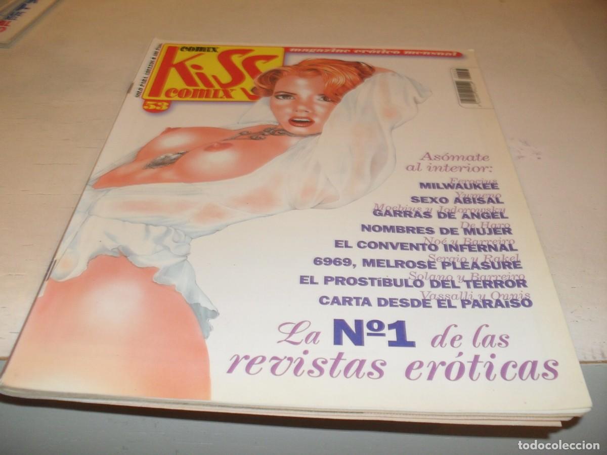 Comics: KISS COMIX N&ordm; 53,DE 239,CON EL PROSTIBULO DEL TERROR,DE SOLANO Y BARREIRO.LA CUPULA,1991
