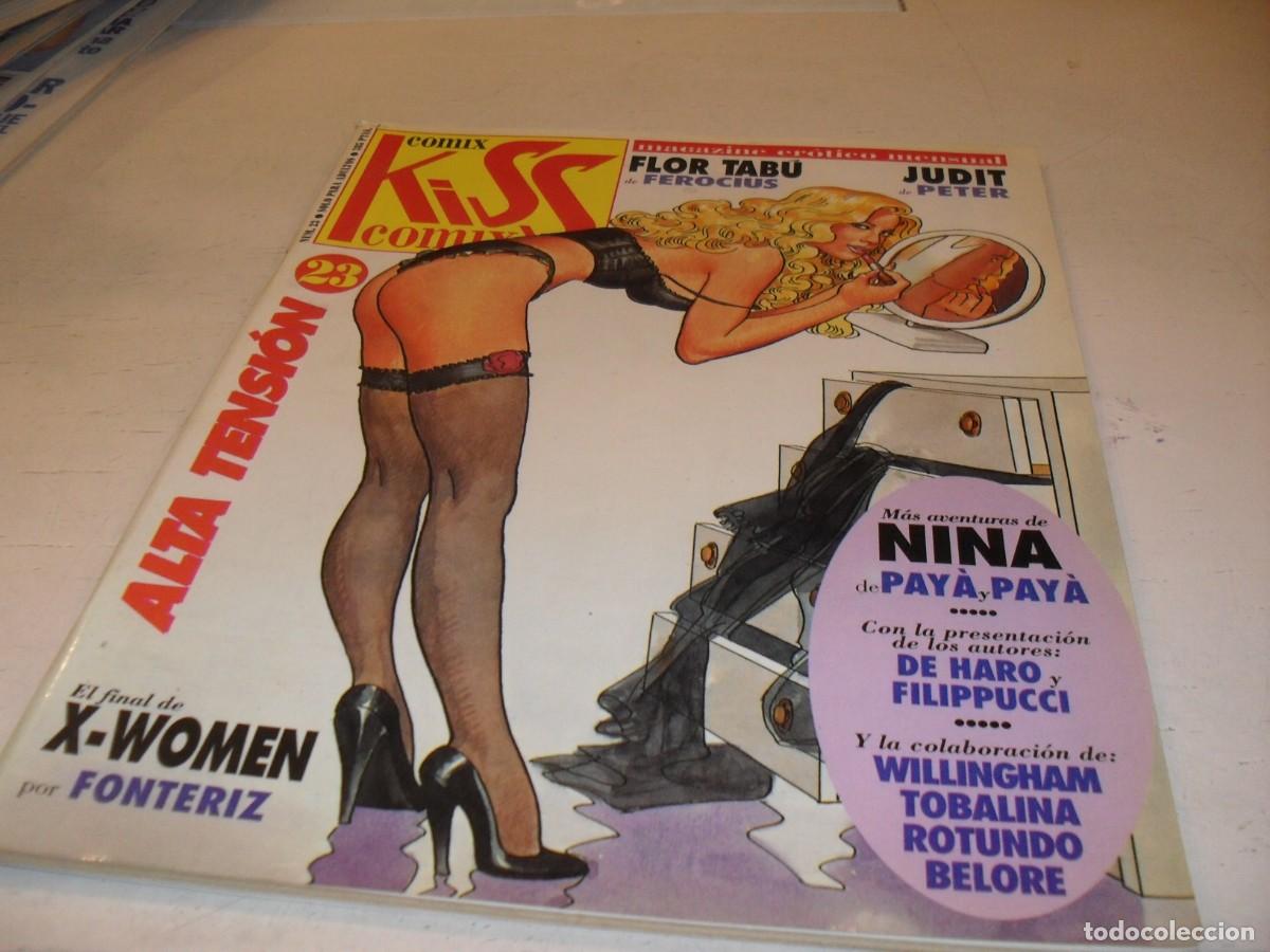 C&oacute;mics: KISS COMIX N&ordm; 23,DE 239,CON X-WOMEN,DE RAFA FRONTERIZ.LA CUPULA,1991