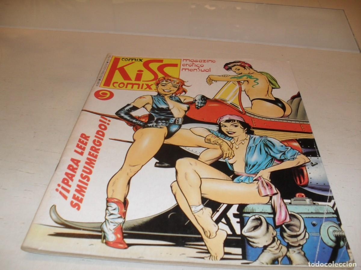 C&oacute;mics: KISS COMIX N&ordm; 9,PRIMEROS N&ordm;,DE 239,CON ILUSTRACION DE FRANK FRAZETTA.LA CUPULA,1991