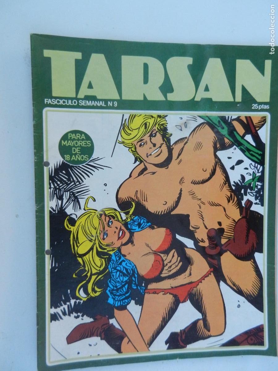 C&oacute;mics: TARSAN FASCICULO SEMANA N&ordm; 5 - PARA MAYORES DE 18 A&Ntilde;OS -1977- BUEN ESTADO - EDICIONES ACTUALES . TIE