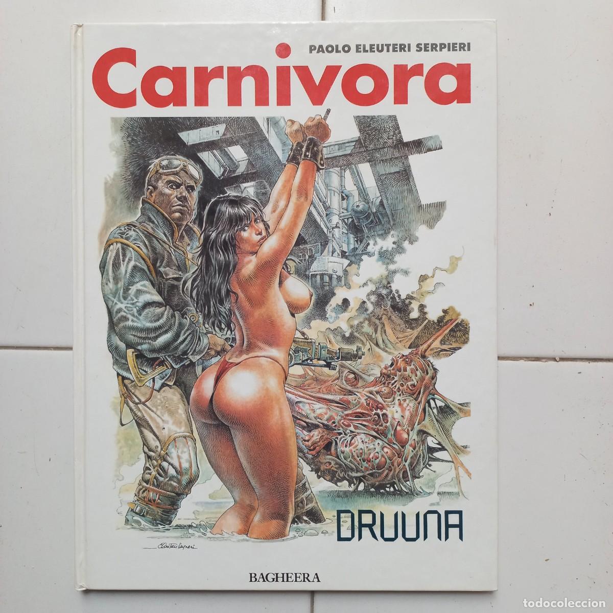 C&oacute;mics: Carnivora. Druuna. Serpieri. Bagheera 1992 EO. En frances
