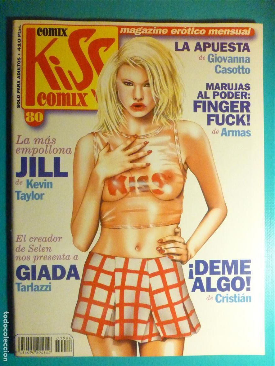 C&oacute;mics: Comic Adultos - Kiss Comix - N&ordm; 80 - Magazine Er&oacute;tico Mensual - Ediciones La C&uacute;pula