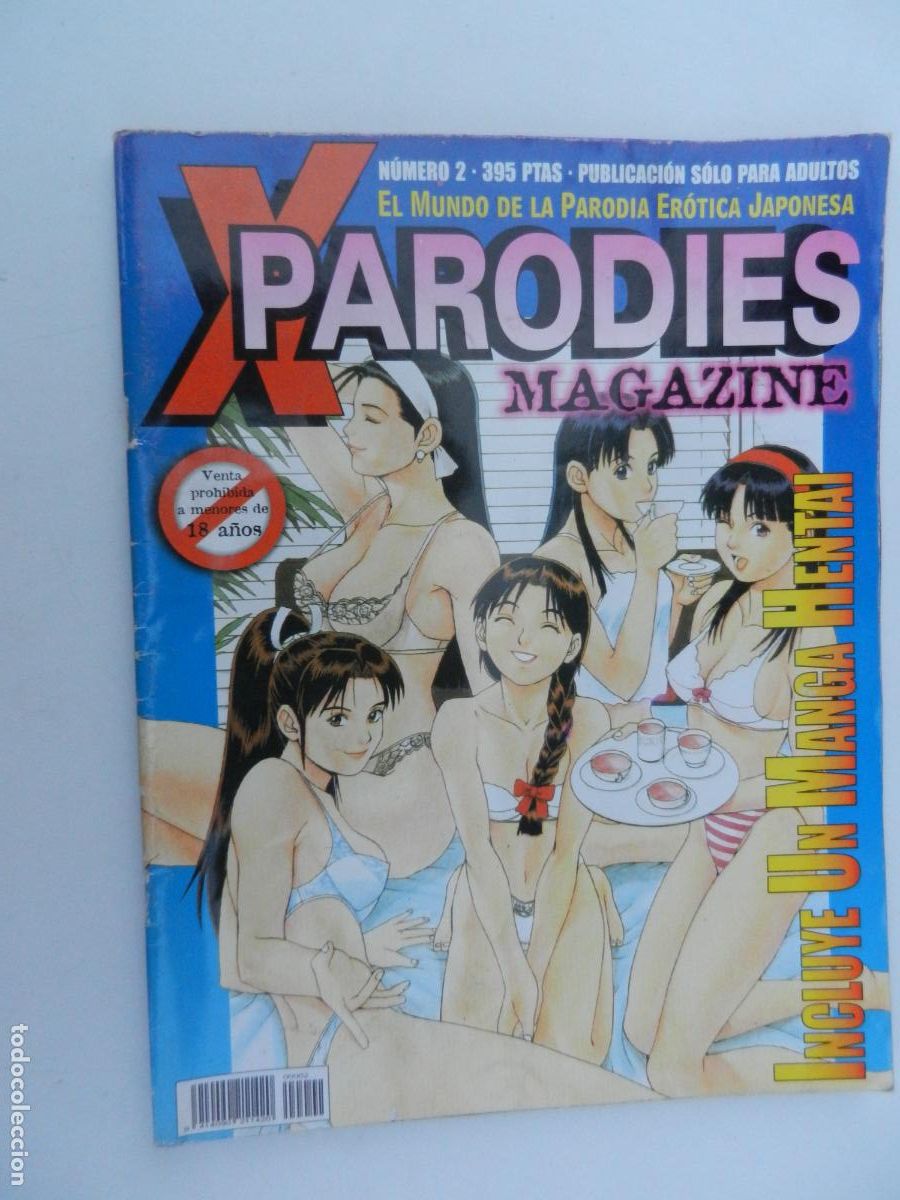 C&oacute;mics: X PARODIES MAGAZINE - N&ordm; 2 -2000 - editorial espa&ntilde;ola Ares Inform&aacute;tica.