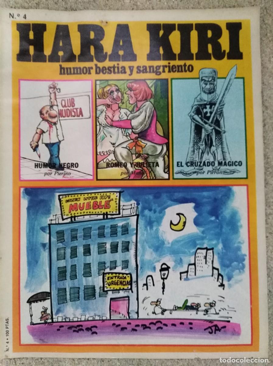 Comics : Harakiri.Hara Kiri 4.Ediciones Amaika