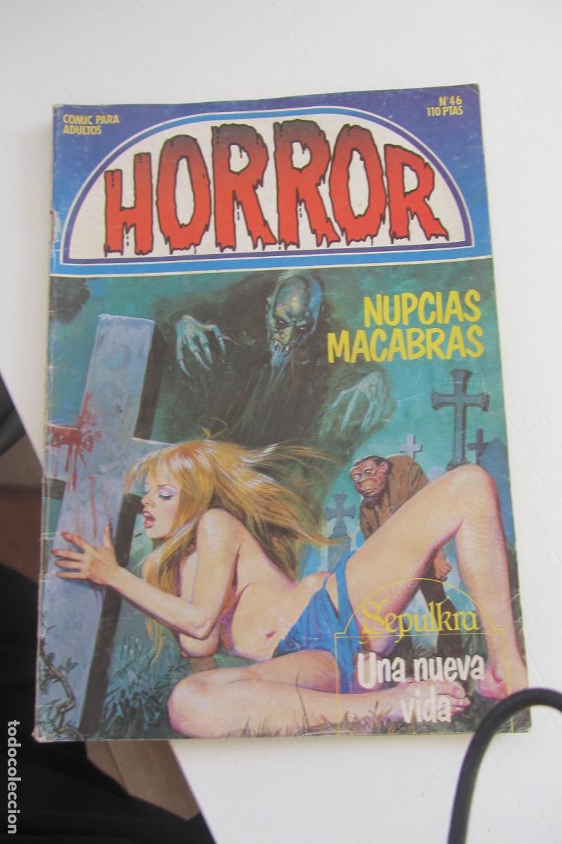 C&oacute;mics: HORROR - N&ordm; 46 -RELATOS GR&Aacute;FICOS PARA ADULTOS EDICIONES ZINCO arx91