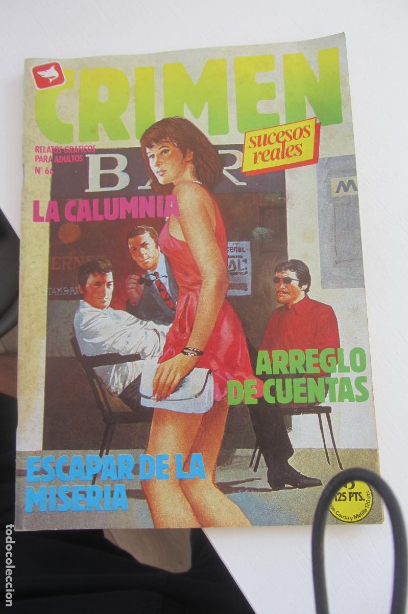 C&oacute;mics: CRIMEN - SUCESOS REALES N&ordm; 66 LA CALUMNIA RELATOS GR&Aacute;FICOS PARA ADULTOS ZINCO arx91