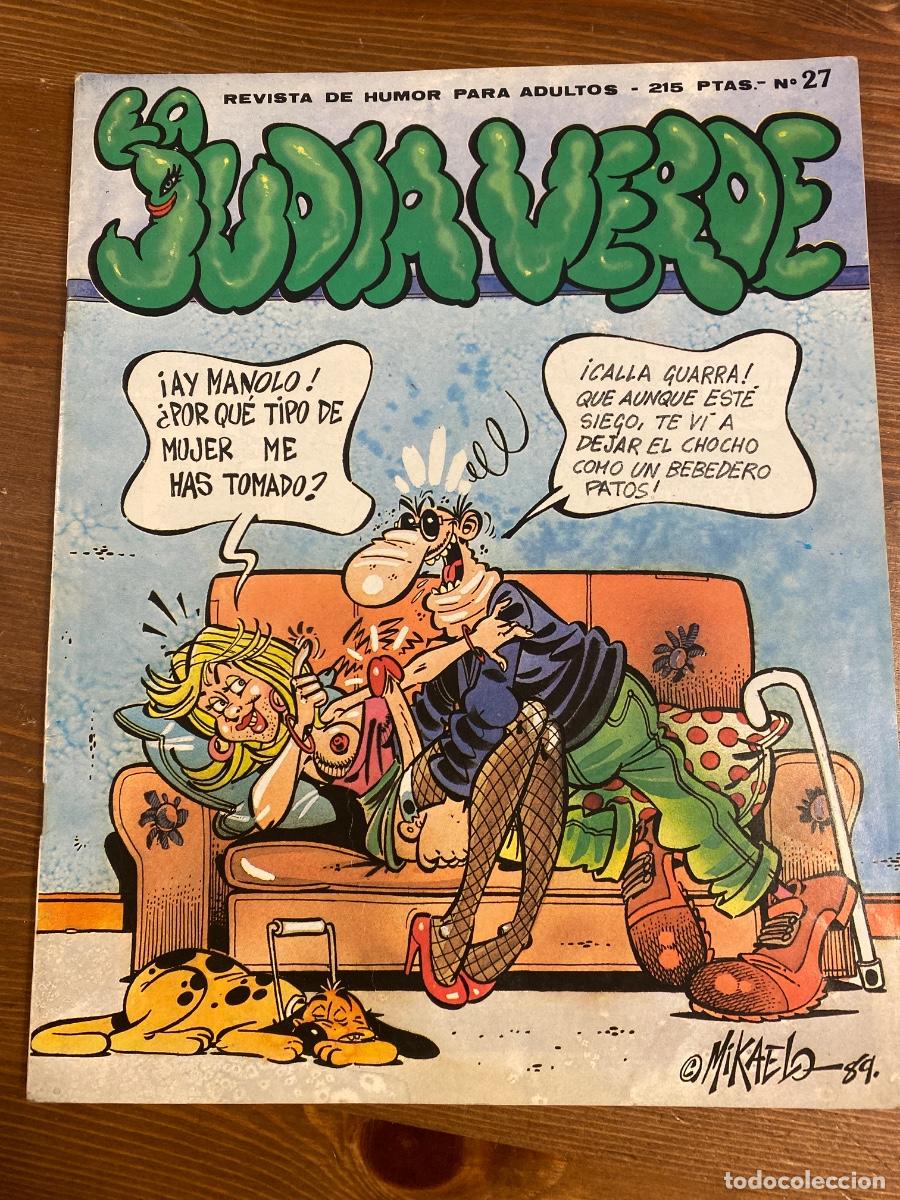 C&oacute;mics: LA JUDIA VERDE N&ordm; 27 REVISTA DE HUMOR PARA ADULTOS .