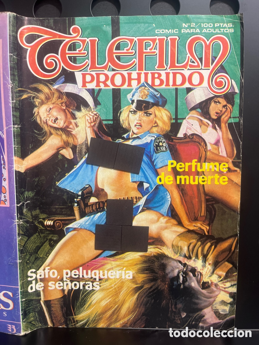 Comics : TELEFILM PROHIBIDO N.2 RELATOS GR&Aacute;FICOS PARA ADULTOS Ed ZINCO ( 1984 )