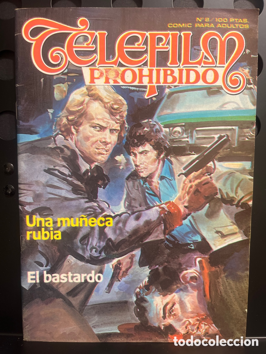 Comics : TELEFILM PROHIBIDO N.8 RELATOS GR&Aacute;FICOS PARA ADULTOS Ed ZINCO ( 1984 )