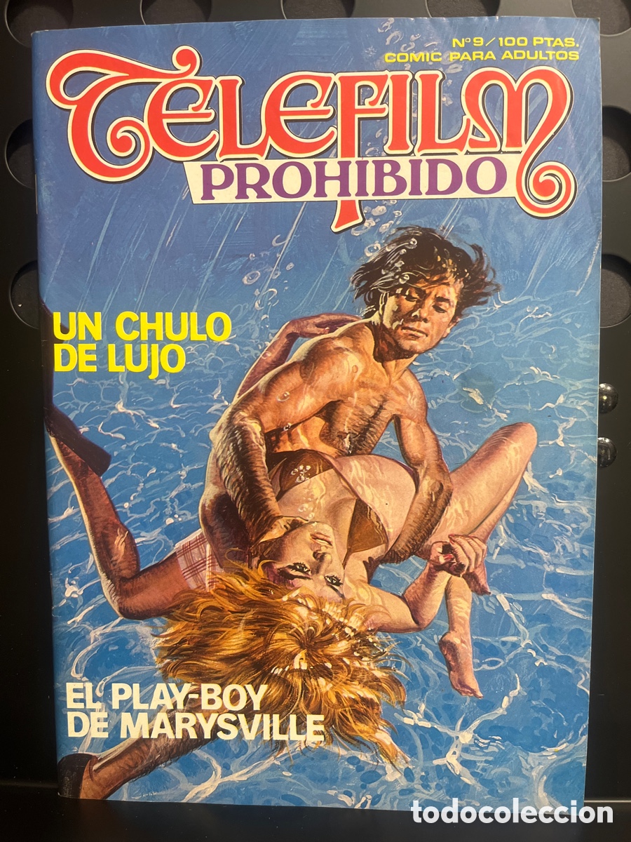 Comics : TELEFILM PROHIBIDO N.9 RELATOS GR&Aacute;FICOS PARA ADULTOS Ed ZINCO ( 1984 )