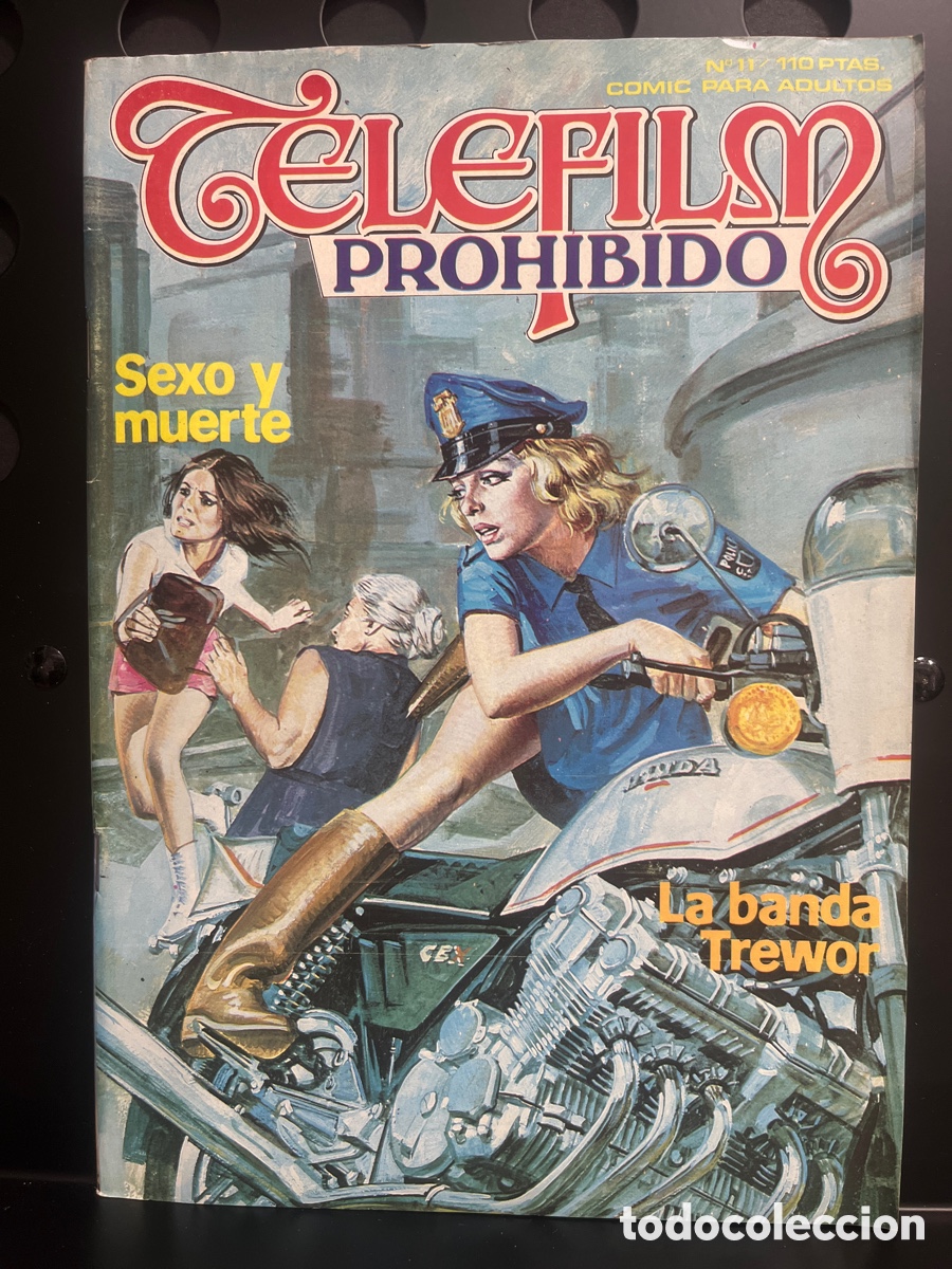 Comics : TELEFILM PROHIBIDO N.11 RELATOS GR&Aacute;FICOS PARA ADULTOS Ed ZINCO ( 1984 )
