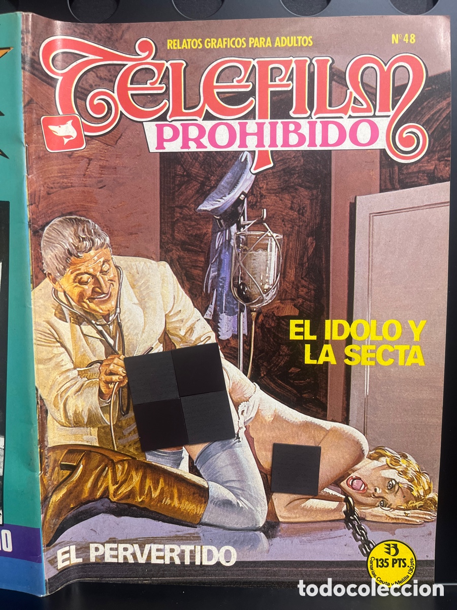 Comics : TELEFILM PROHIBIDO N.48 RELATOS GR&Aacute;FICOS PARA ADULTOS Ed ZINCO ( 1984 )