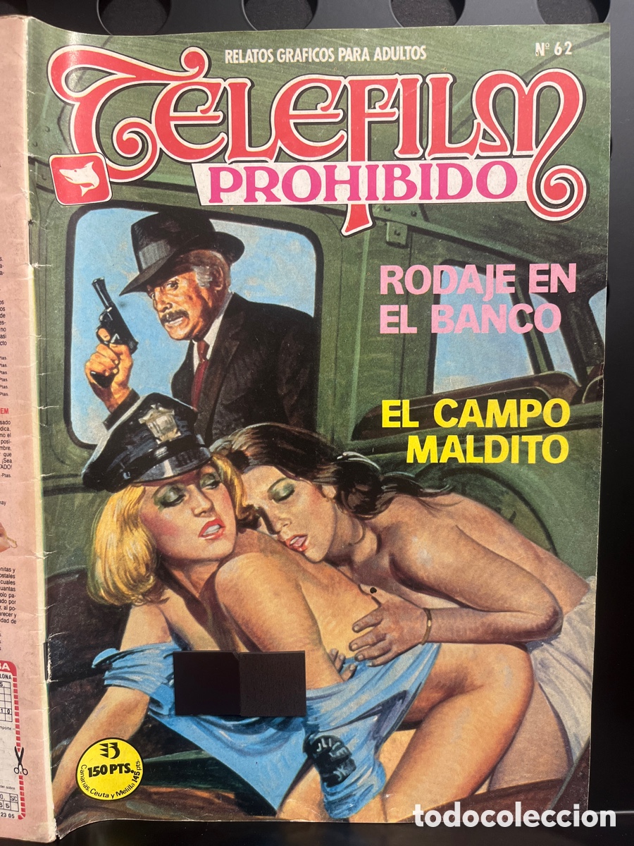 Comics : TELEFILM PROHIBIDO N.62 RELATOS GR&Aacute;FICOS PARA ADULTOS Ed ZINCO ( 1984 )