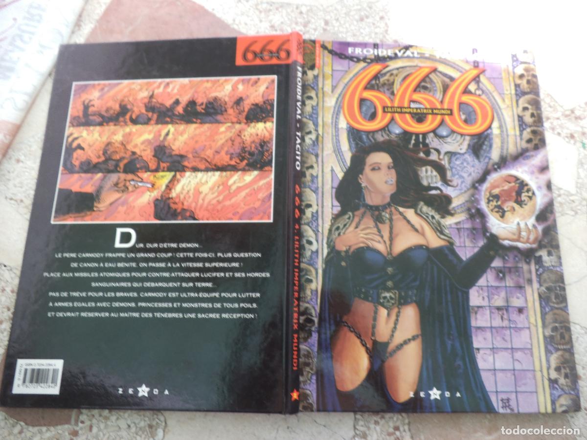 C&oacute;mics: comic erotico, 666, lilith imperatrix mundi, froideval-tacito, color ,zenda, glenat, 1997,en frances