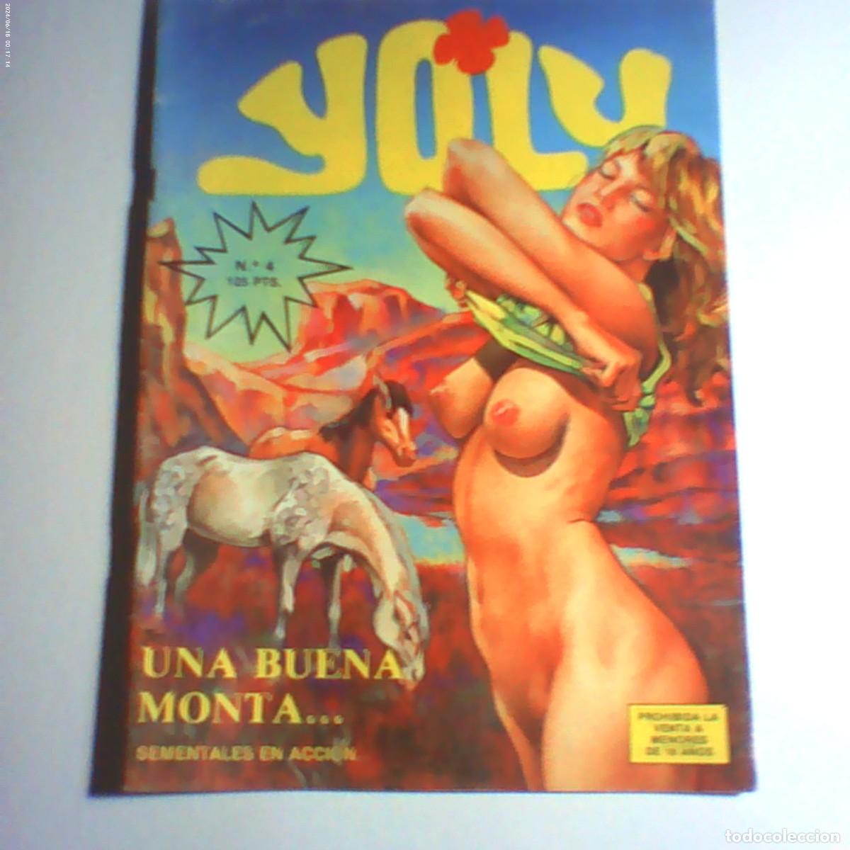 C&oacute;mics: yoly n&ordm; 4 una buena monta. gts 1987. c&oacute;mic adultos (seminuevo)