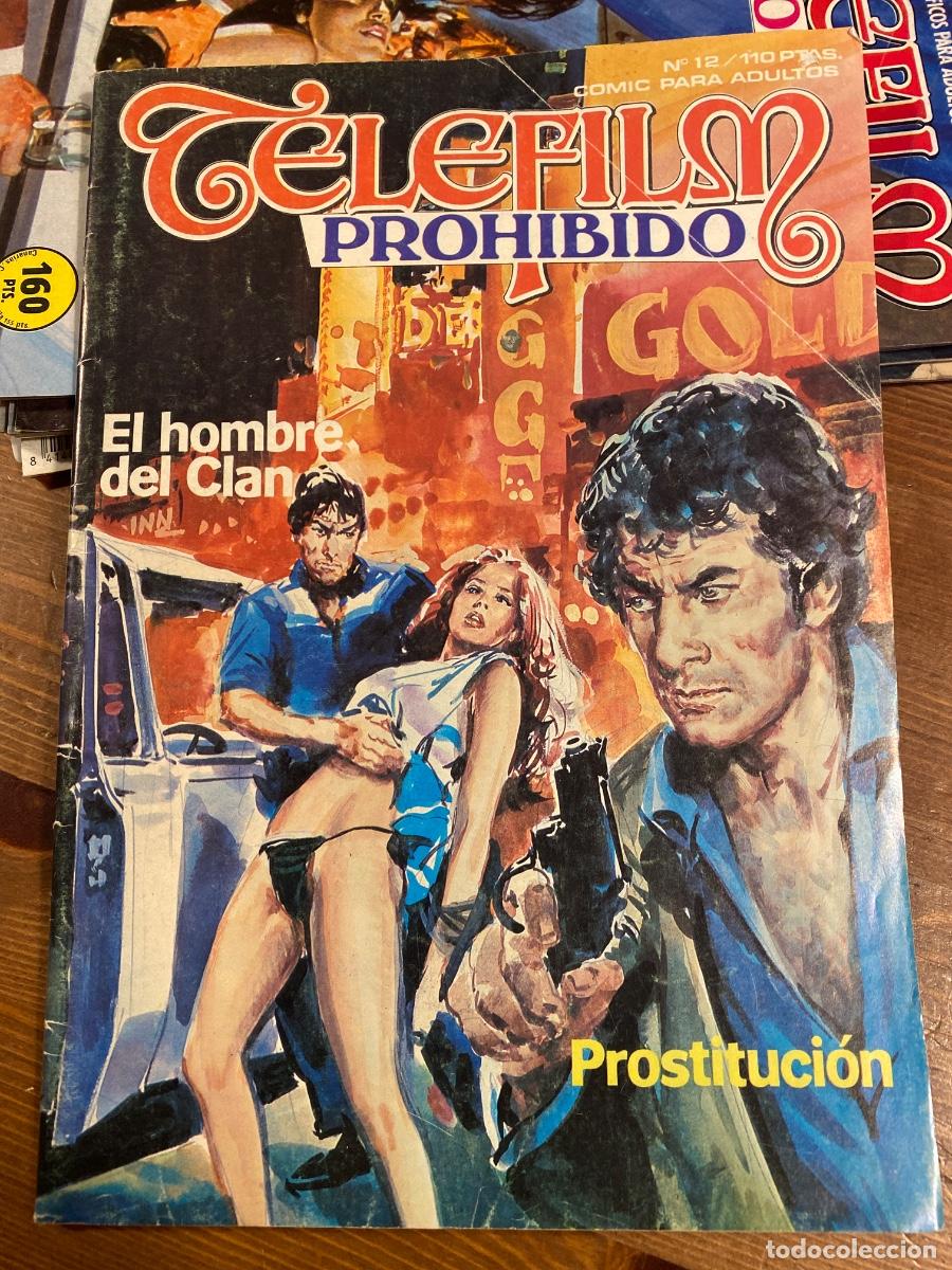C&oacute;mics: TELEFILM PROHIBIDO N&ordm; 12 COMIC PARA ADULTOS EDICIONES ZINCO