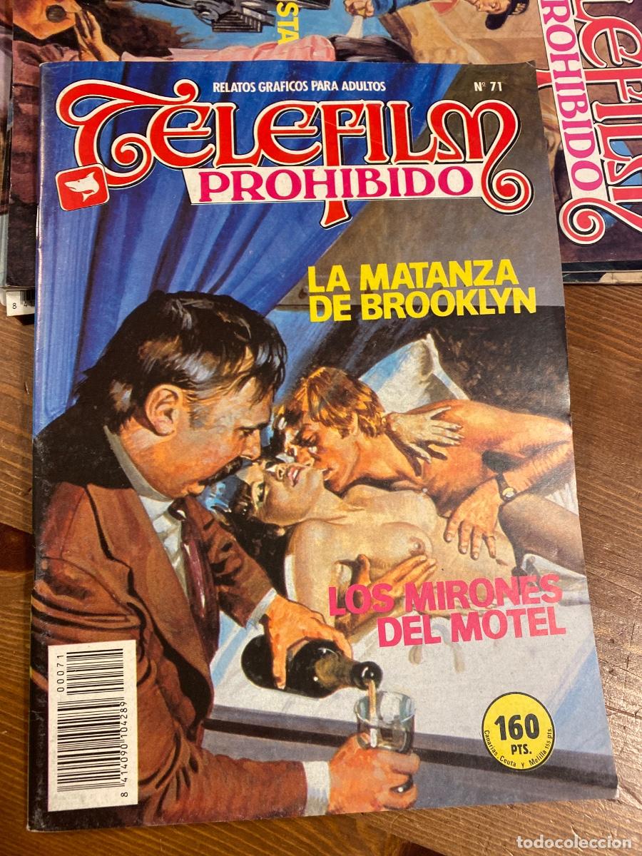 C&oacute;mics: TELEFILM PROHIBIDO N&ordm; 71 COMIC PARA ADULTOS EDICIONES ZINCO