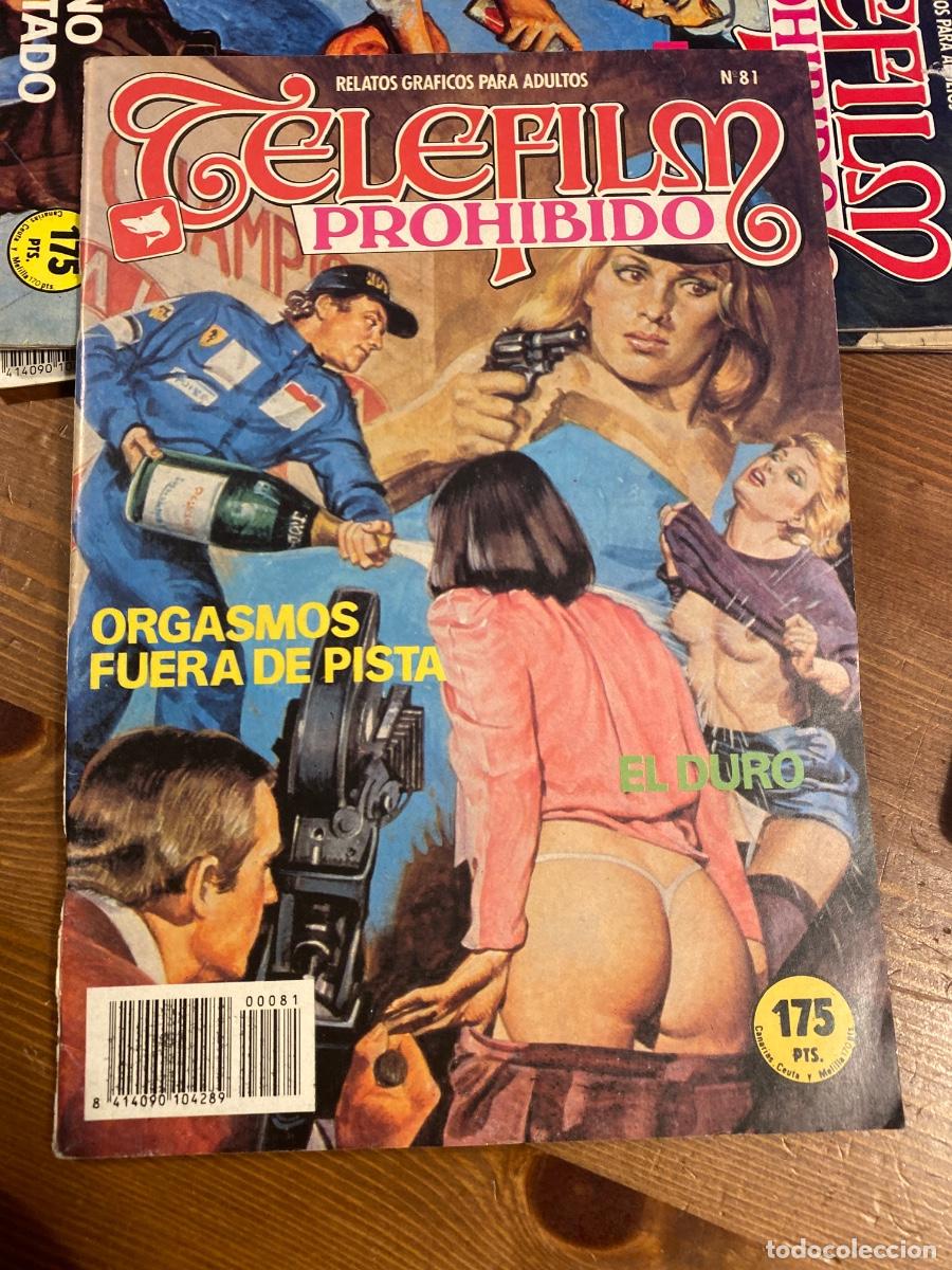 C&oacute;mics: TELEFILM PROHIBIDO N&ordm; 81 COMIC PARA ADULTOS EDICIONES ZINCO