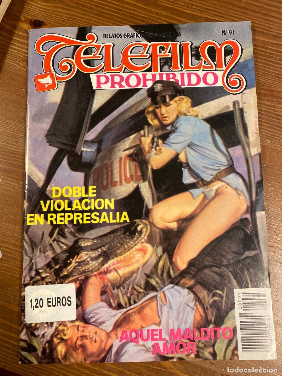C&oacute;mics: TELEFILM PROHIBIDO N&ordm; 91 COMIC PARA ADULTOS EDICIONES ZINCO