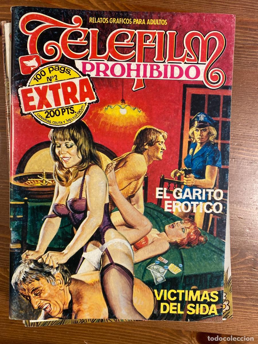 C&oacute;mics: TELEFILM PROHIBIDO EXTRA N&ordm; 2 COMIC PARA ADULTOS EDICIONES ZINCO