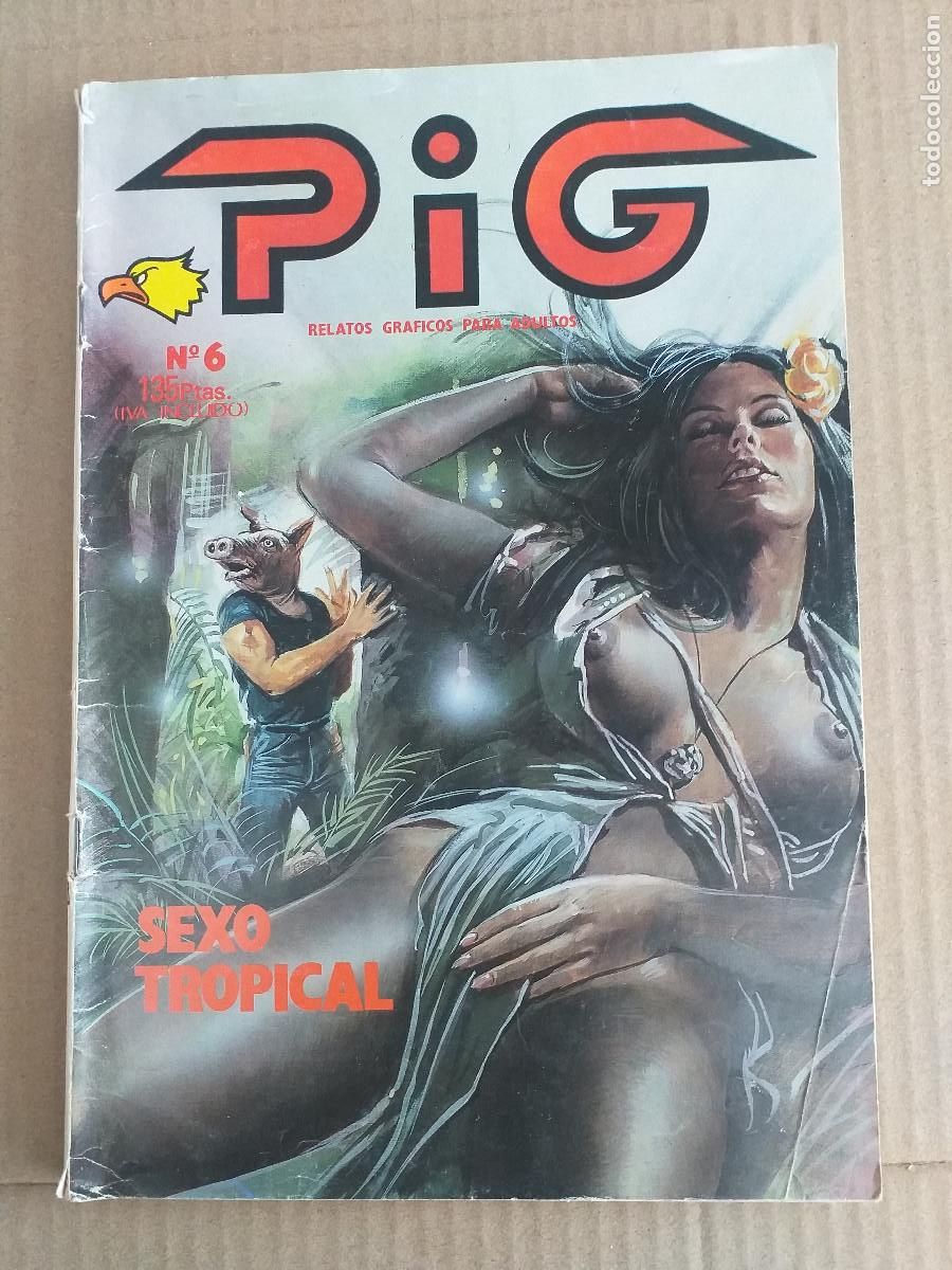 C&oacute;mics: PIG - N&ordm; 6 - SEXO TROPICAL -- Adulto, Er&oacute;tico, Pornogr&aacute;fico -- EDITORIAL ASTRI S. A. &middot;