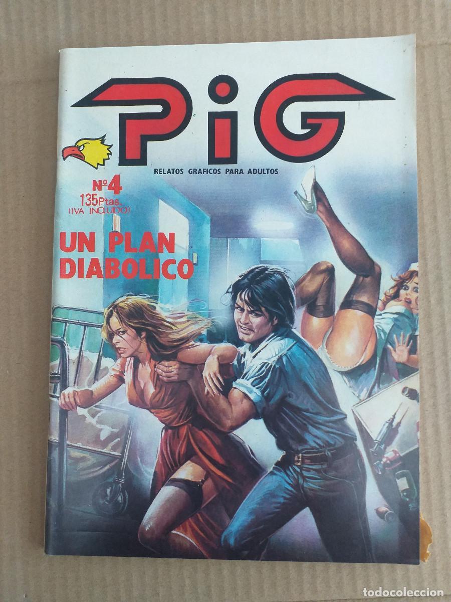 C&oacute;mics: PIG - N&ordm; 4 - UN PLAN DIABOLICO -- Adulto, Er&oacute;tico, Pornogr&aacute;fico -- EDITORIAL ASTRI S. A. &middot;