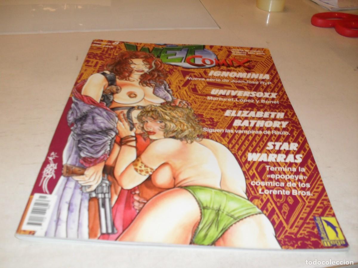C&oacute;mics: WET COMIX N&ordm; 8,DE 70,SUGERIDO PARA ADULTOS.EDITA MULTIMEDIA,1998.MBE