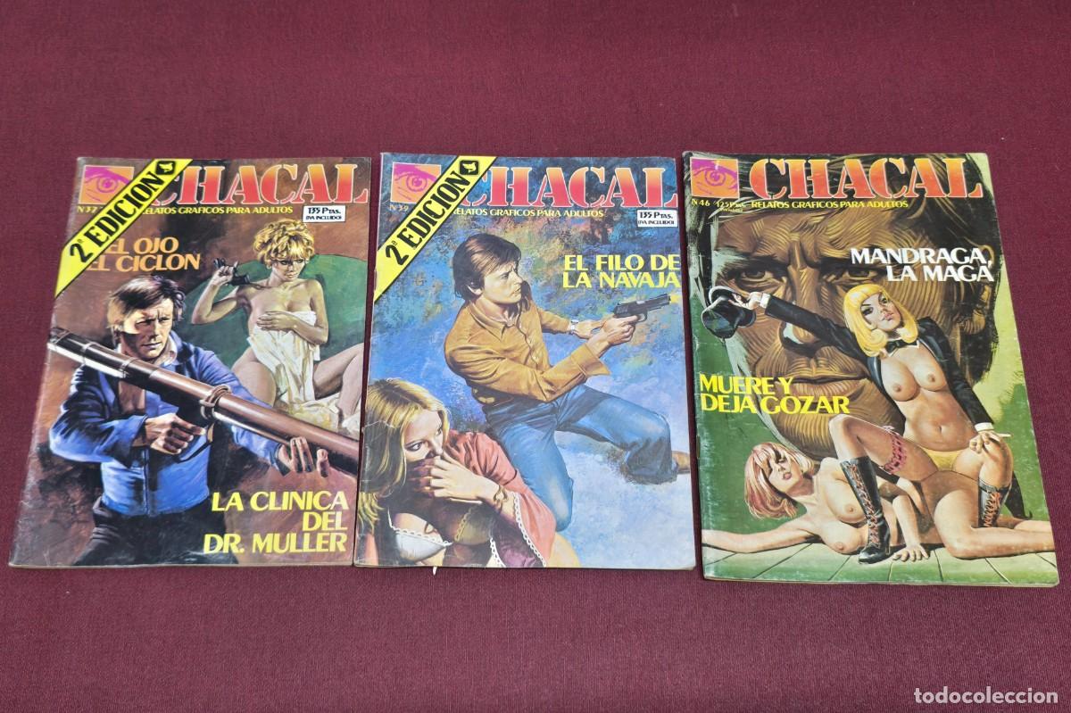 C&oacute;mics: Lote 3 c&oacute;mics adultos CHACAL . Ediciones Zinco