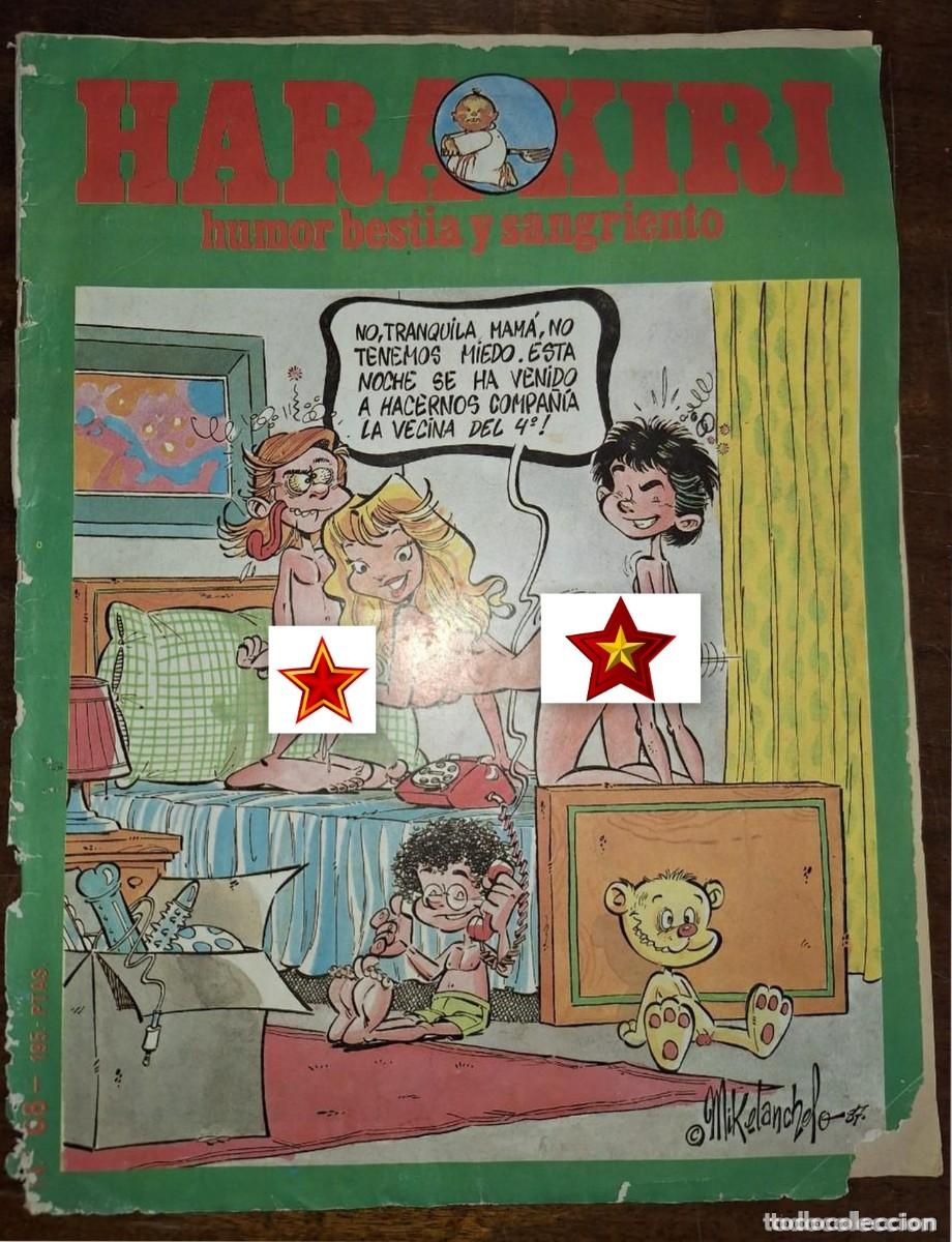C&oacute;mics: COMIC PARA ADULTOS, HARA KIRI, N&Uacute;MERO 68.-
