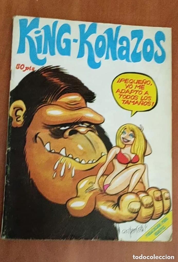 C&oacute;mics: KING-KONAZOS -HUMOR ILUSTRADO SATIRICO PICANTE -A&Ntilde;OS 70 -LEER DETALLES